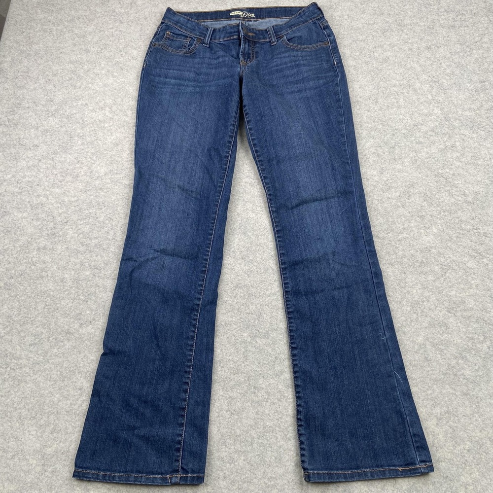 Old Navy The Diva Jeans Womens 2 (27x30) Blue Mid Rise Bootcut Stretch Denim